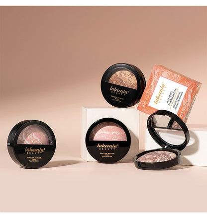 Marble Baked Powder Contour Compact Brightening Powder