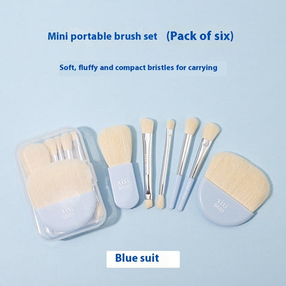 Portable Brush Suit Soft Bristle Beauty Tools For Beginners