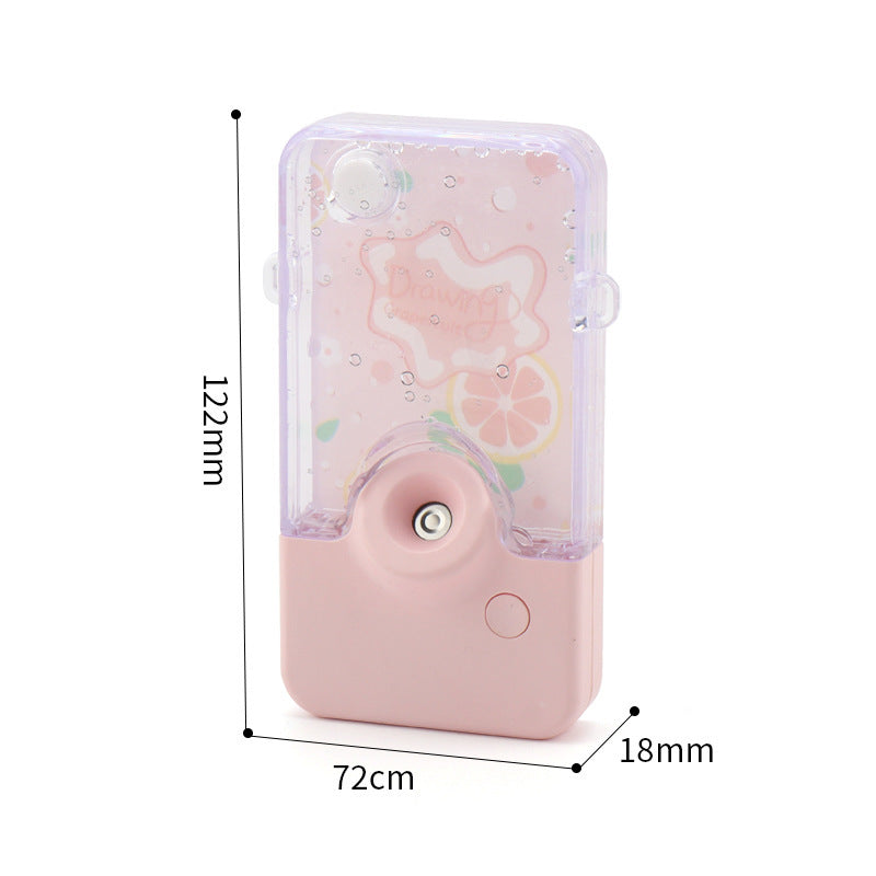 Water Meter Humidifier Portable Handheld Neck Spray Hydration